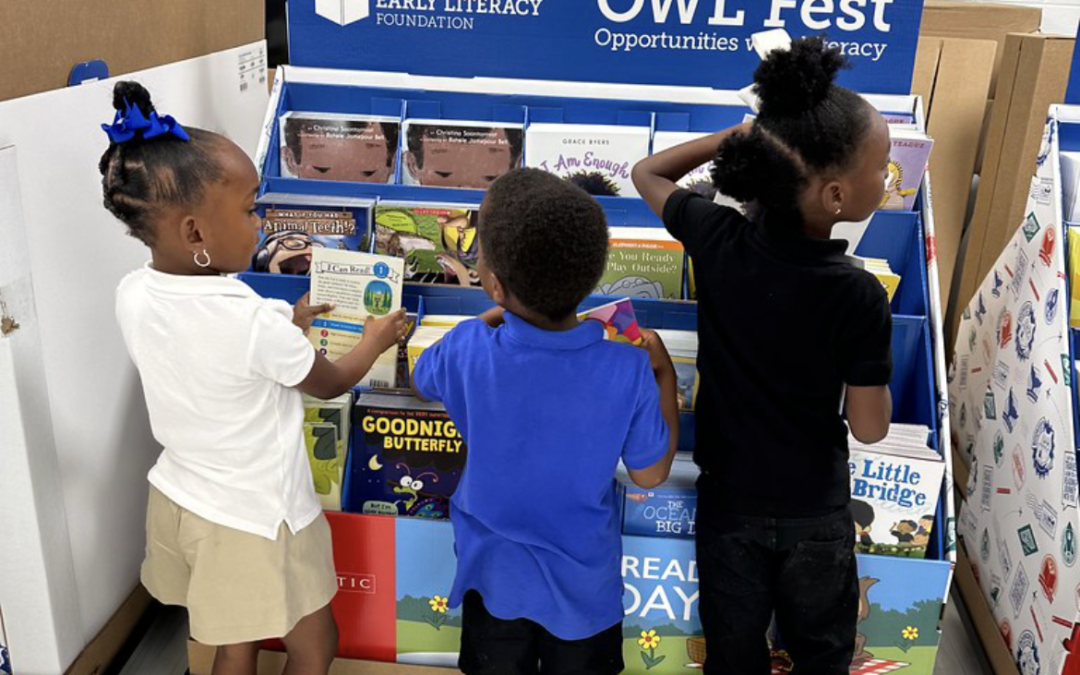 Students at Priority Elementary Schools Can “Shop” for Free Books at Governor’s Early Literacy Foundation’s Opportunities with Literacy (OWL) Fest in September
